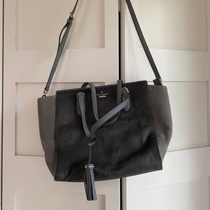 Grey Kate Spade shoulder bag